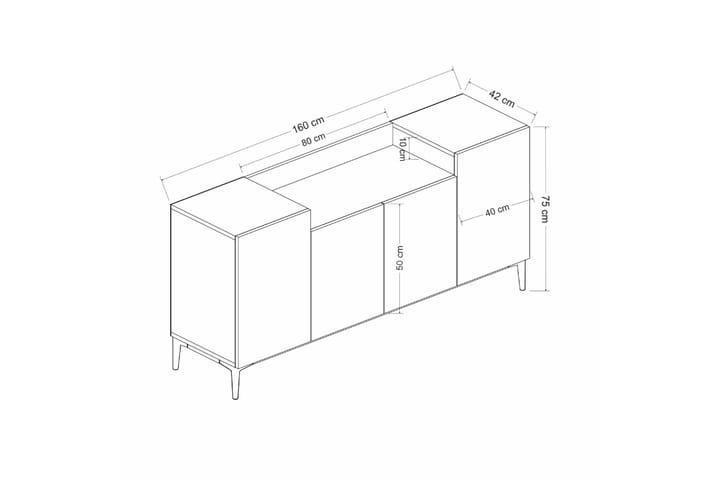 Homemania Kabinett - Homemania - Förvaring - Förvaringsmöbler - Sideboard & skänk