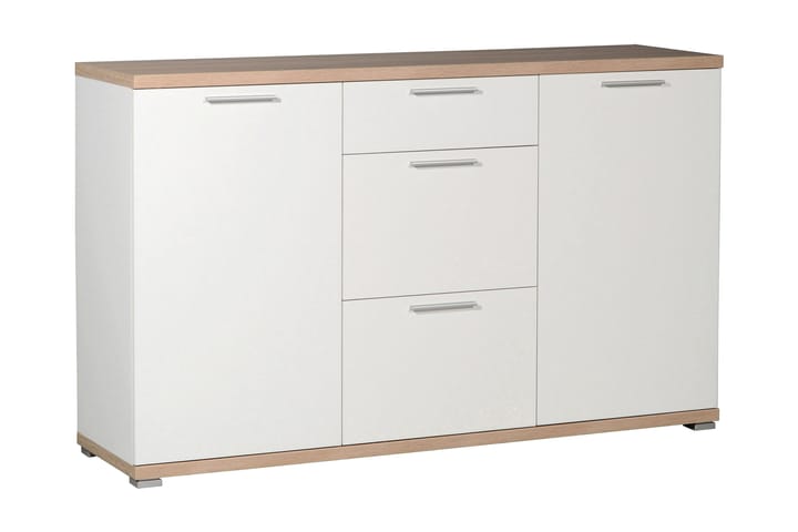 Sideboard Bedew 144 cm - Ek|Vit - Förvaring - Förvaringsmöbler - Sideboard & skänk