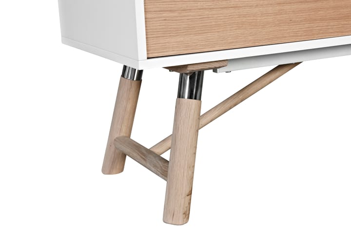 Sideboard Carlow 180 cm - Vit|Ek - Förvaring - Förvaringsmöbler - Sideboard & skänk