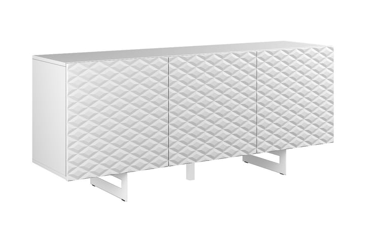 Sideboard Korfu 165x45 cm - Betonggrå/Vit - Möbler - TV- & Mediamöbler - TV-bänk & mediabänk