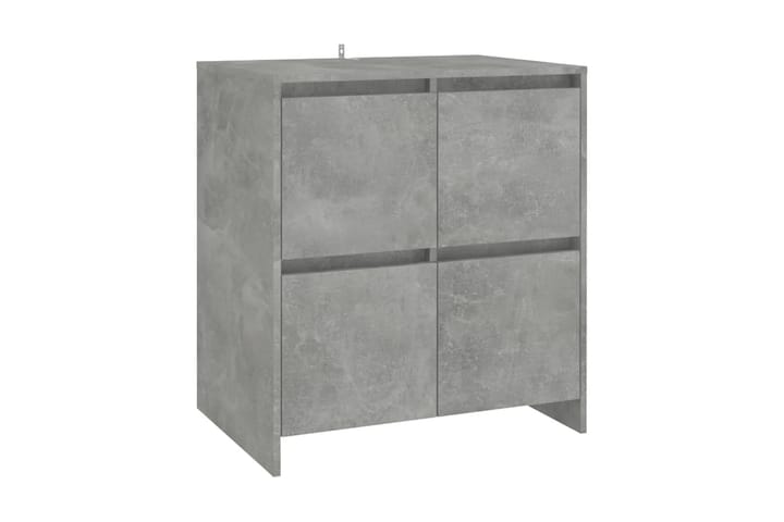 Skänk betonggrå 70x41x75 cm spånskiva - Betonggrå - Förvaring - Förvaringsmöbler - Sideboard & skänk