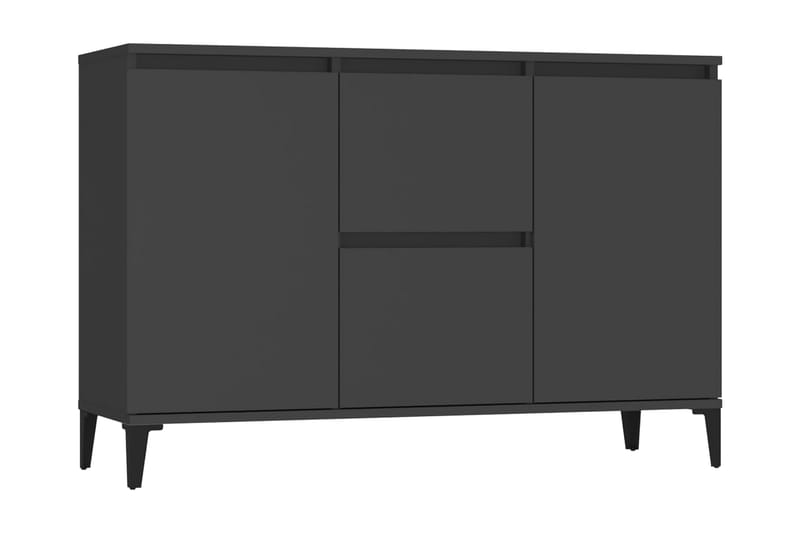 Skänk grå 104x35x70 cm spånskiva - Grå - Förvaring - Förvaringsmöbler - Sideboard & skänk