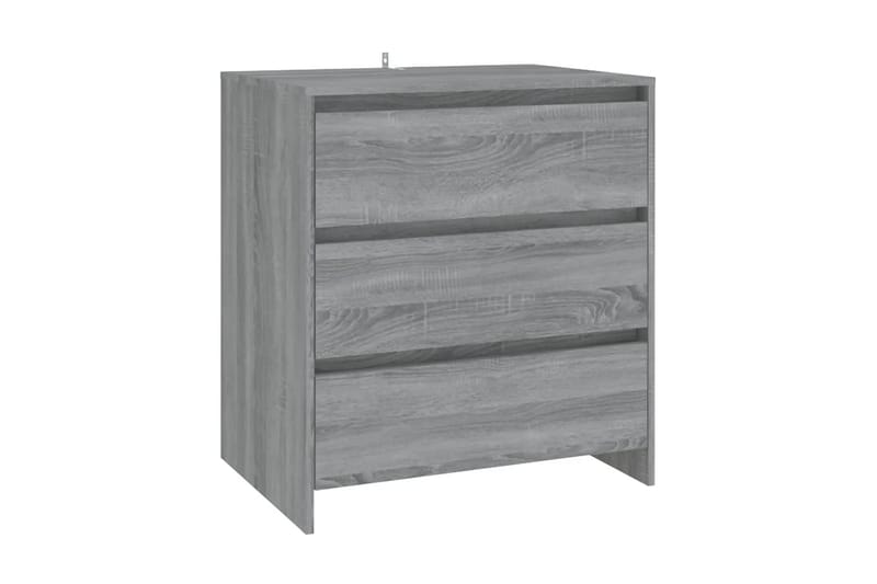 Skänk grå sonoma 70x41x75 cm spånskiva - Grå - Förvaring - Förvaringsmöbler - Sideboard & skänk