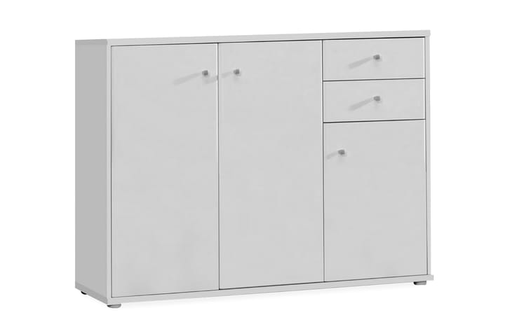Skänk Jasyia 106x85 cm - Vit - Förvaring - Förvaringsmöbler - Sideboard & skänk