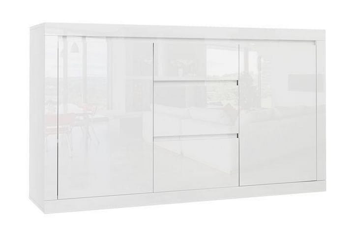 Skänk Luxdubia 155x40x90 cm - Vit Högglans - Förvaring - Förvaringsmöbler - Sideboard & skänk