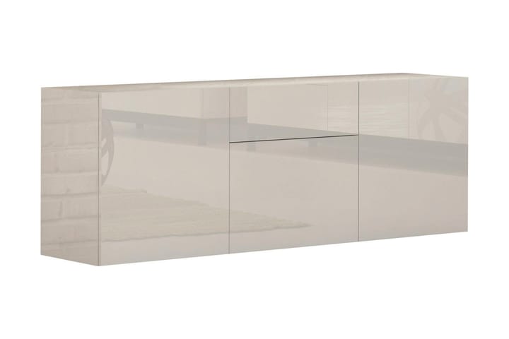 Skänk Metzera 170 cm 3 Dörrar + Låda - Vit Högglans - Förvaring - Förvaringsmöbler - Sideboard & skänk