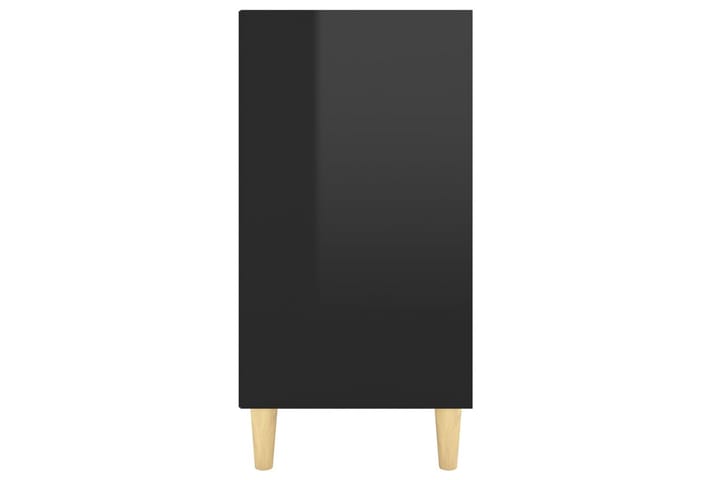 Skänk svart högglans 103,5x35x70 cm spånskiva - Svart högglans - Förvaring - Förvaringsmöbler - Sideboard & skänk