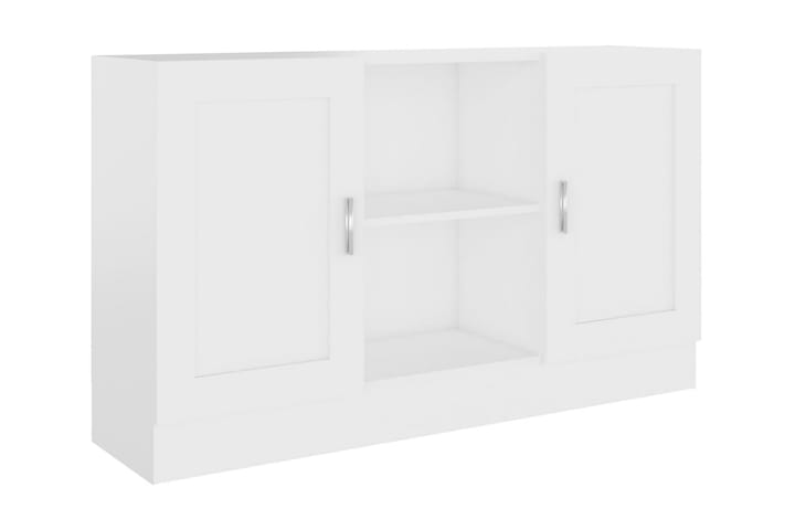 Skänk vit 120x30,5x70 cm spånskiva - Vit - Förvaring - Förvaringsmöbler - Sideboard & skänk