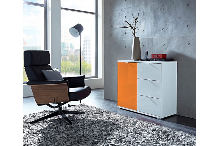 Skåp Dresden med Hylla Orange - 48x76x5 - Förvaring - Förvaringsmöbler - Sideboard & skänk