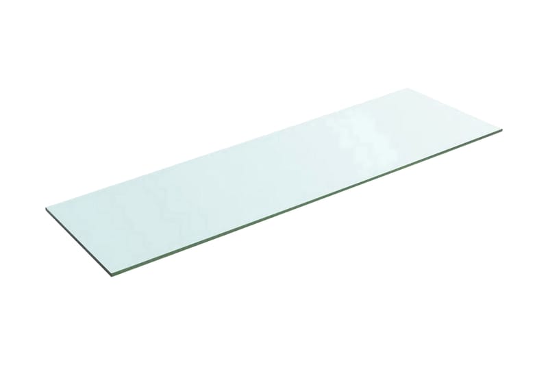 Hyllplan glas genomskinlig 100x30 cm - Transparent - Förvaring - Hylla