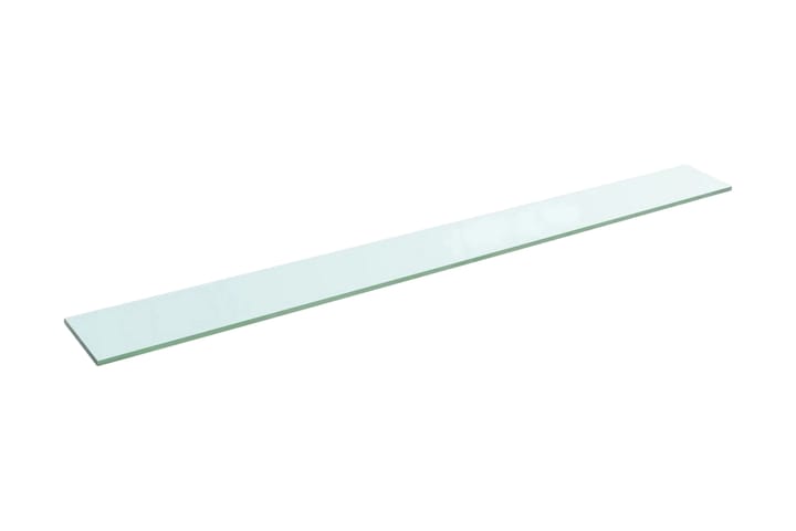 Hyllplan glas genomskinlig 110x12 cm - Transparent - Förvaring - Hylla - Hyllplan & hyllkonsol