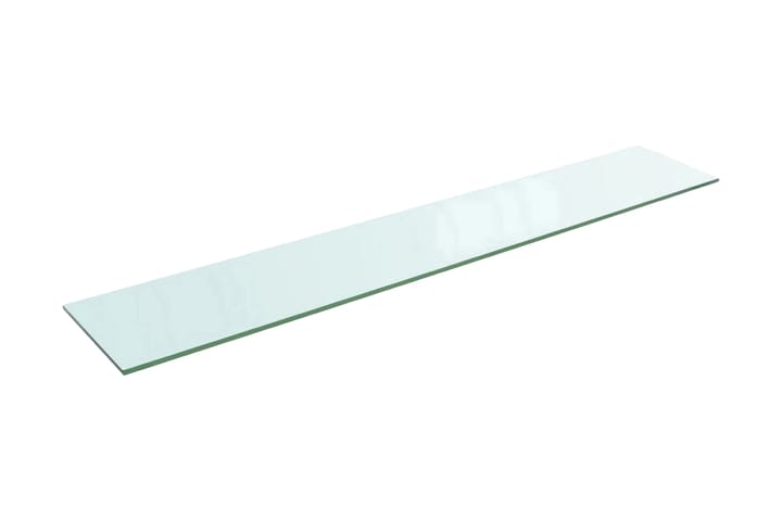 Hyllplan glas genomskinlig 110x20 cm - Transparent - Förvaring - Garderober & garderobssystem - Garderobsinredning - Hyllplan till garderob