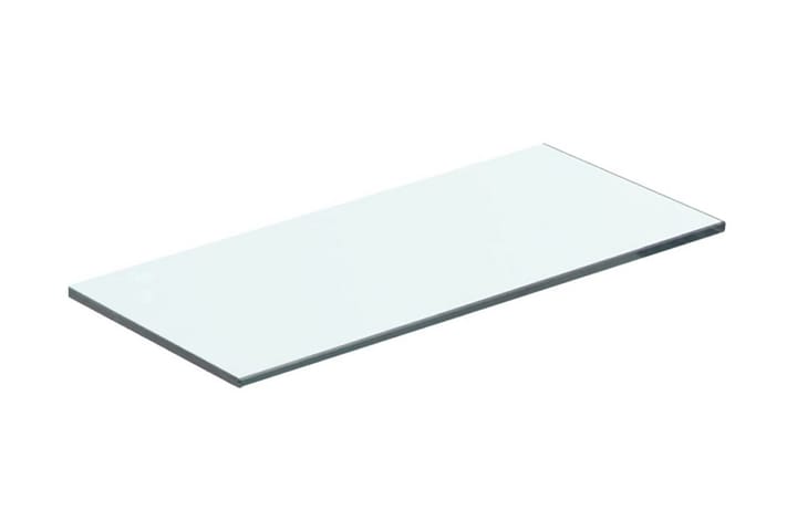 Hyllplan glas genomskinlig 40x12 cm - Transparent - Förvaring - Hylla - Vägghylla