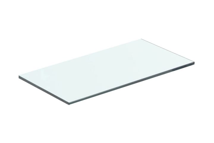 Hyllplan glas genomskinlig 40x15 cm - Transparent - Förvaring - Garderober & garderobssystem - Garderobsinredning - Hyllplan till garderob