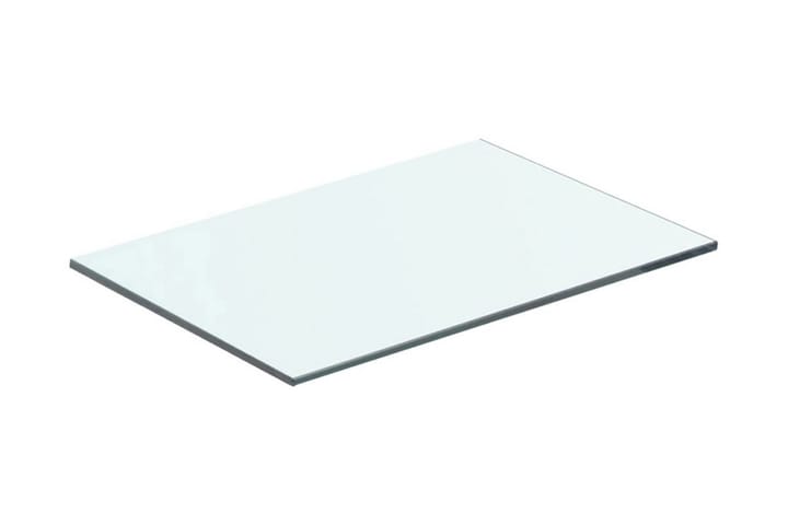 Hyllplan glas genomskinlig 40x20 cm - Transparent - Förvaring - Garderober & garderobssystem - Garderobsinredning - Hyllplan till garderob