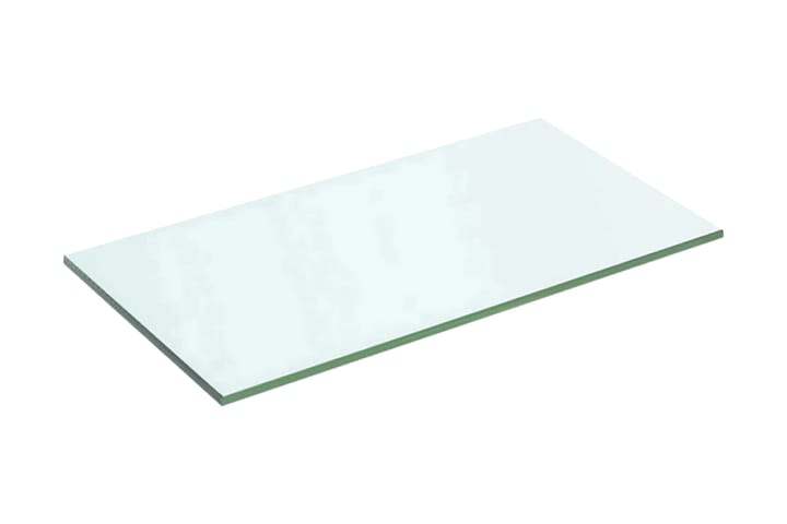 Hyllplan glas genomskinlig 50x20 cm - Transparent - Förvaring - Hylla - Hyllplan & hyllkonsol