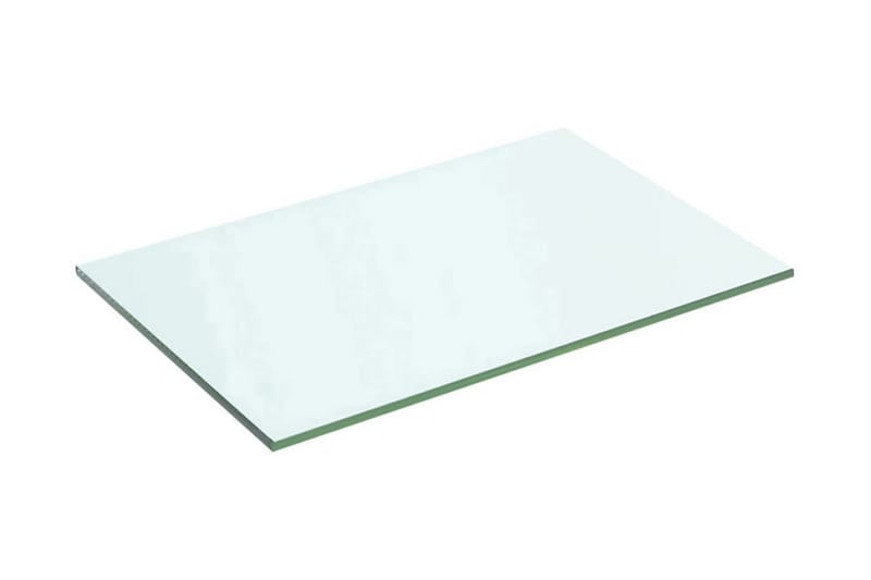 Hyllplan glas genomskinlig 50x25 cm - Transparent - Förvaring - Garderober & garderobssystem - Garderobsinredning - Hyllplan till garderob