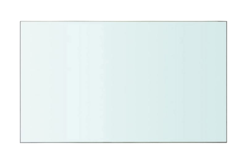 Hyllplan glas genomskinlig 50x30 cm - Transparent - Förvaring - Garderober & garderobssystem - Garderobsinredning - Hyllplan till garderob