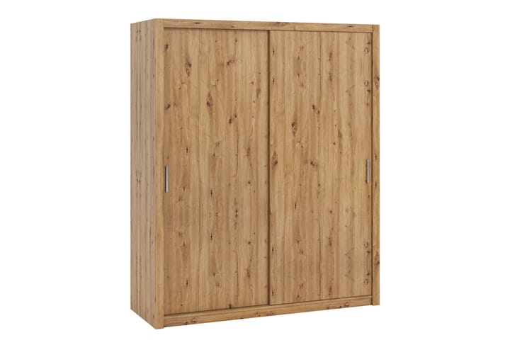 Garderob Barriga 180 cm - Natur - Förvaring - Garderober & garderobssystem