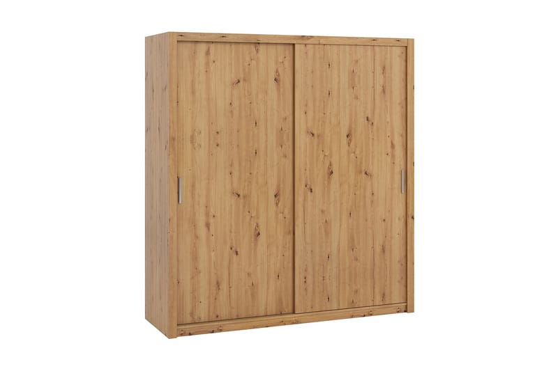 Garderob Barriga 200 cm - Natur - Förvaring - Garderober & garderobssystem