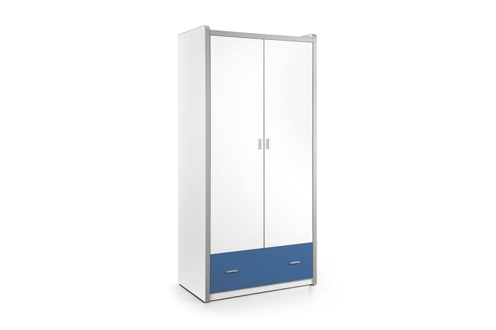 Garderob Bringberry - Blå - Förvaring - Garderober & garderobssystem
