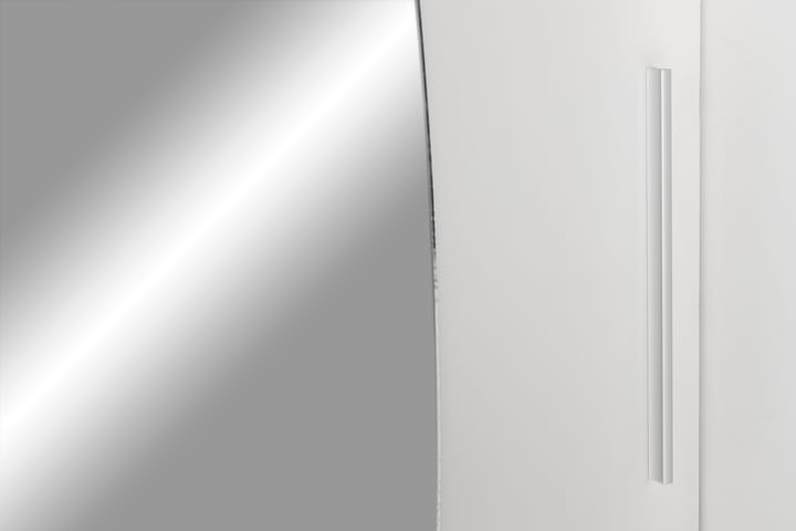 Garderob Maskbo 150 cm Spegel - Vit - Förvaring - Garderober & garderobssystem