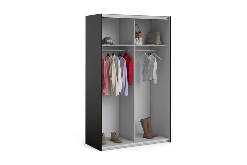 Garderob Verona Svart - Tvilum - Förvaring - Garderober & garderobssystem