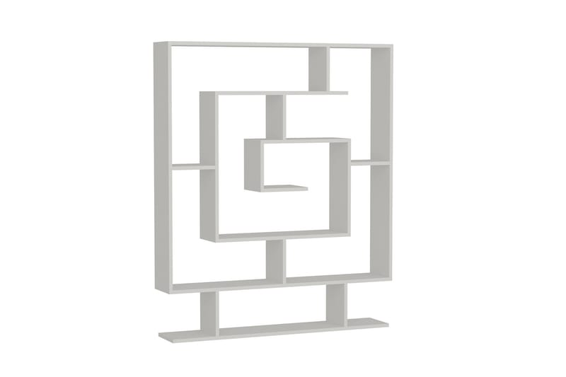 Bokhylla Clora Labyrint - Vit - Möbler - Bord & matgrupp - Avlastningsbord & sidobord - Lampbord & sidobord