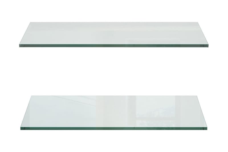 Glashyllor Nikidemus 37 cm 2-pack - Glas - Förvaring - Hylla - Vägghylla