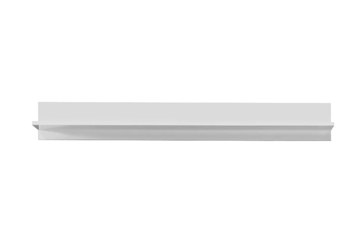 Vägghylla Duilia 138 cm - Vit|Grå - Förvaring - Hylla - Vägghylla