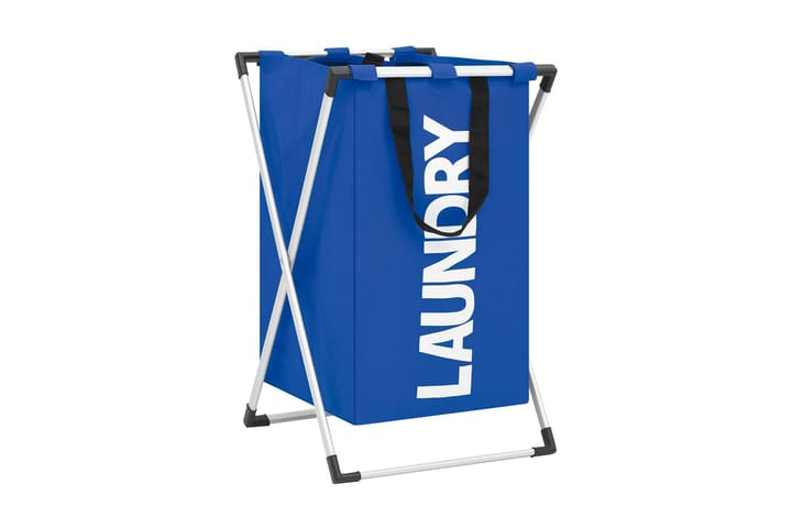 Tvättsorterare blå - Blå - Förvaring - Klädförvaring - Tvättkorg