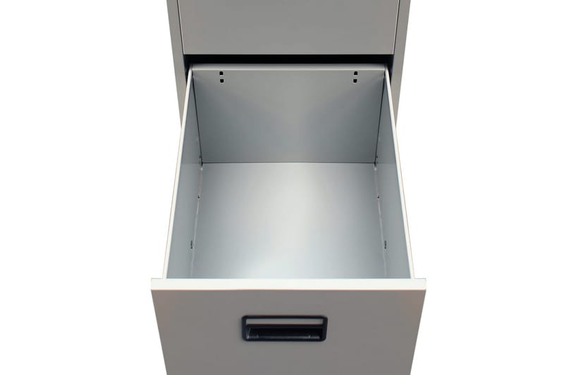 Dokumentskåp ljusgrå 46x62x102,5 cm stål - Grå - Förvaring - Skåp - Förvaringsskåp - Kontorsskåp - Arkivskåp & hängmappsskåp