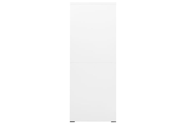 Dokumentskåp vit 46x62x164 cm stål - Vit - Förvaring - Skåp - Förvaringsskåp - Kontorsskåp - Arkivskåp & hängmappsskåp