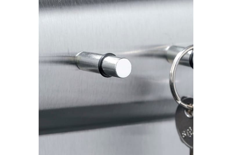 HI Nyckelhållare silver 25x24x6,5 cm - Silver - Förvaring - Skåp - Förvaringsskåp