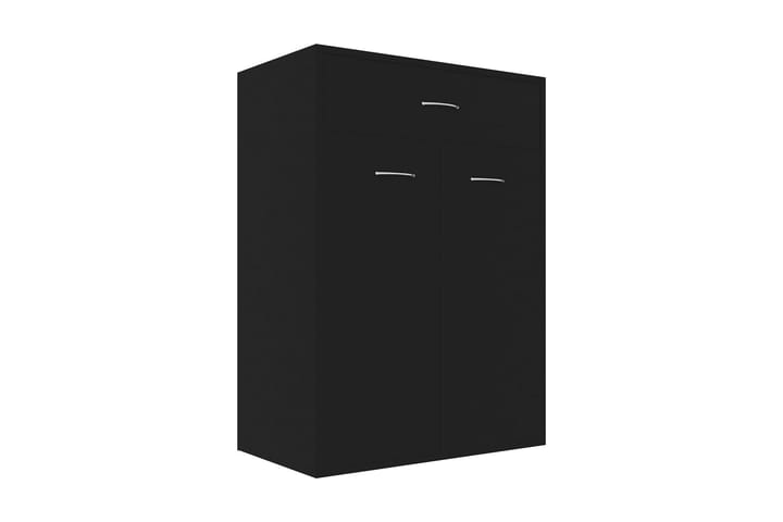 Skoskåp svart 60x35x84 cm spånskiva - Svart - Möbler - Bord & matgrupp - Avlastningsbord & sidobord