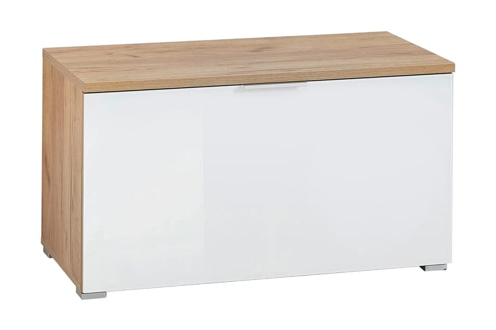 Skobänk Telde 89x49 cm - Beige|Vit - Möbler - Fåtölj & stolar - Sittbänk