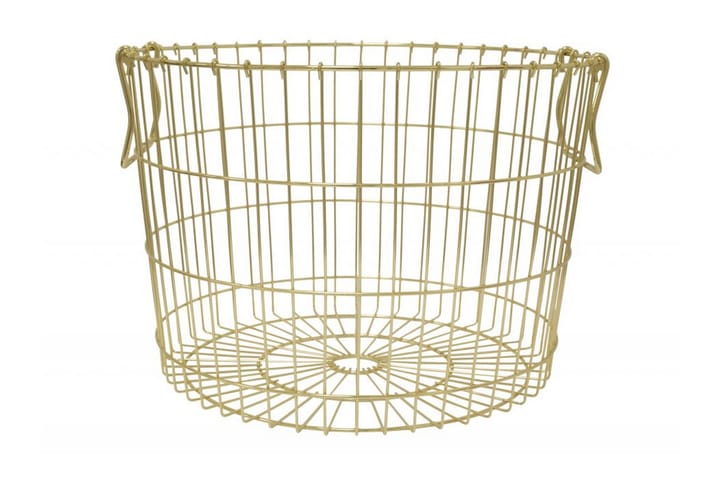 Trådkorg Basket  Gold/Metall - Borås Cotton - Förvaring - Småförvaring - Förvaringskorg - Trådkorg