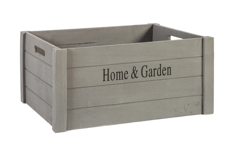Trälåda Home&Garden-3 Grå - Förvaring - Småförvaring - Förvaringslåda