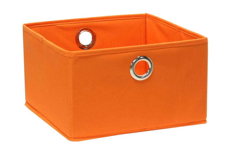 Hopfällbar Låda 30x30xH17cm - Orange - Förvaring - Småförvaring - Förvaringsask