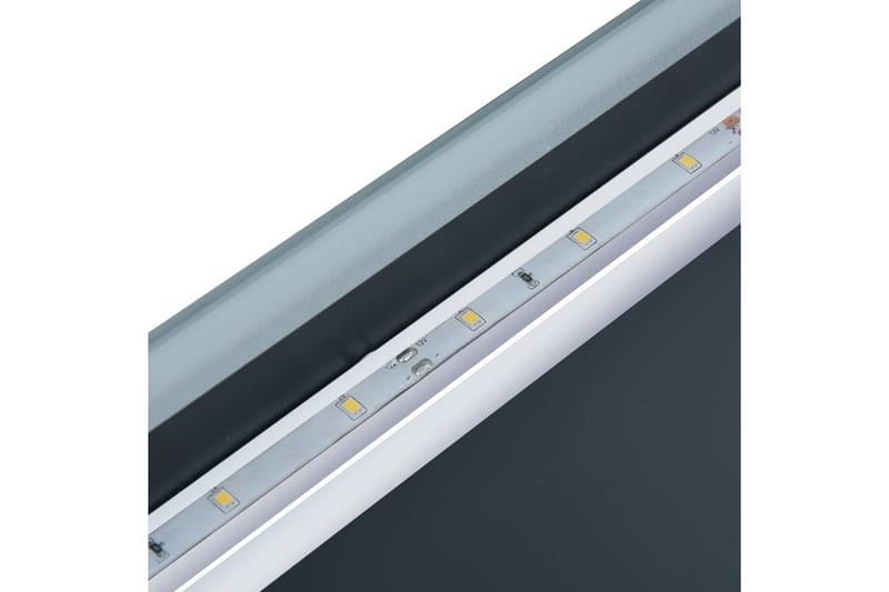 Badrumsspegel LED med touch-sensor 80x60 cm - Silver - Inredning - Badrumsinredning - Badrumsspegel