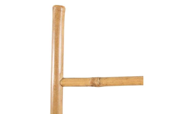 Handduksstege med 5 pinnar bambu 150 cm - Brun - Inredning - Badrumsinredning - Handduksstege