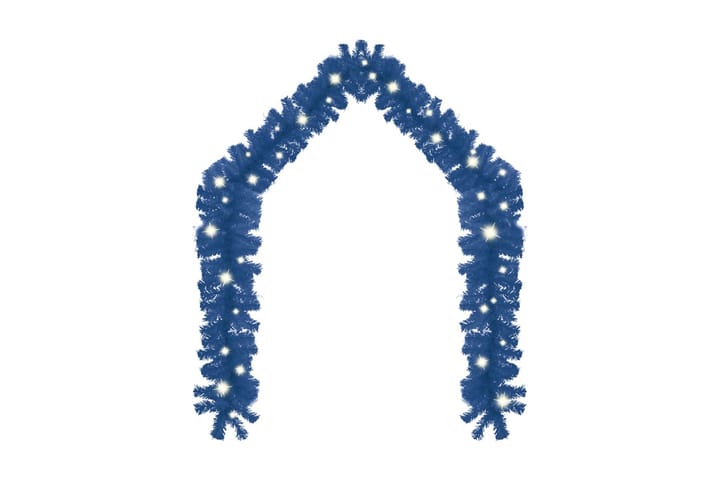 Julgirlang med LED-lampor 10 m blå - Blå - Inredning - Dekoration & inredningsdetaljer