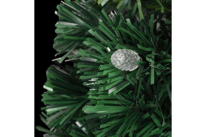 Plastgran med fot och LED 150 cm fiberoptik - Grön - Inredning - Dekoration & inredningsdetaljer - Julpynt & juldekoration - Plastgran