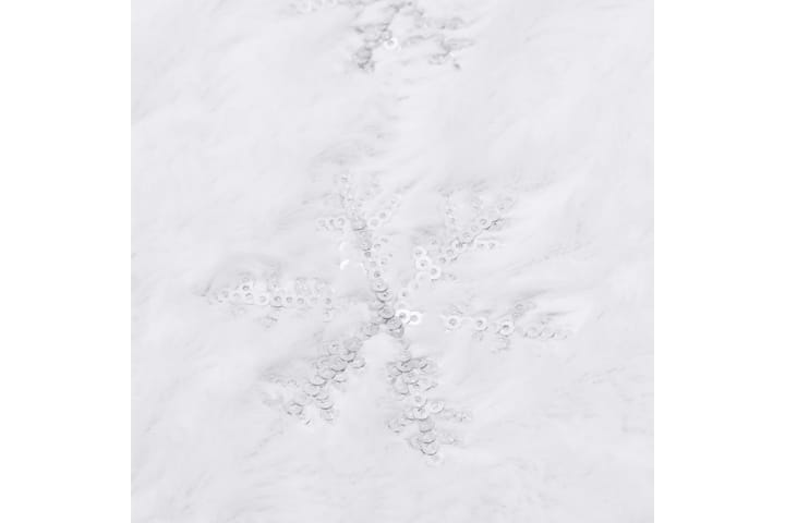 Julgranskrage lyxig vit Ã˜122 cm fuskpäls - Vit - Inredning - Dekoration & inredningsdetaljer - Julpynt & juldekoration