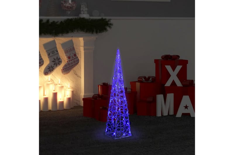 Ljuskon LED akryl blå 60 cm - Blå - Inredning - Dekoration & inredningsdetaljer - Julpynt & juldekoration