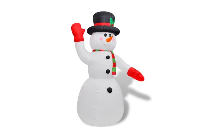 Uppblåsbar snögubbe 240 cm - Vit - Inredning - Dekoration & inredningsdetaljer - Julpynt & juldekoration