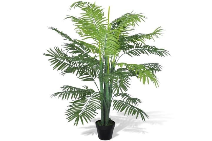 Konstväxt Palmträd med kruka 130 cm - Grön - Inredning - Dekoration - Konstgjorda växter