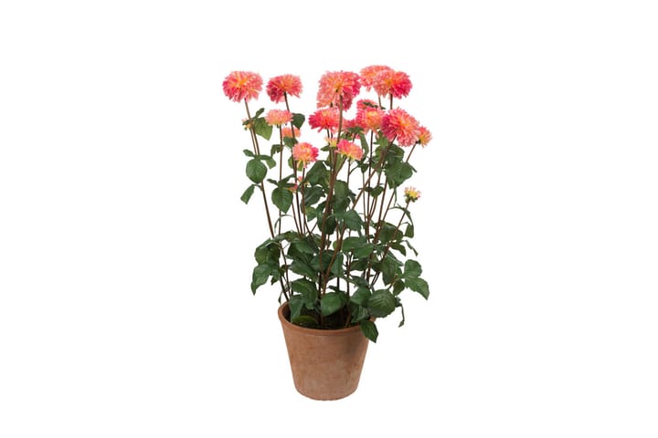 Konstväxt Dahlia 100 cm - Rosa - Inredning - Dekoration & inredningsdetaljer - Konstväxt & plastblommor
