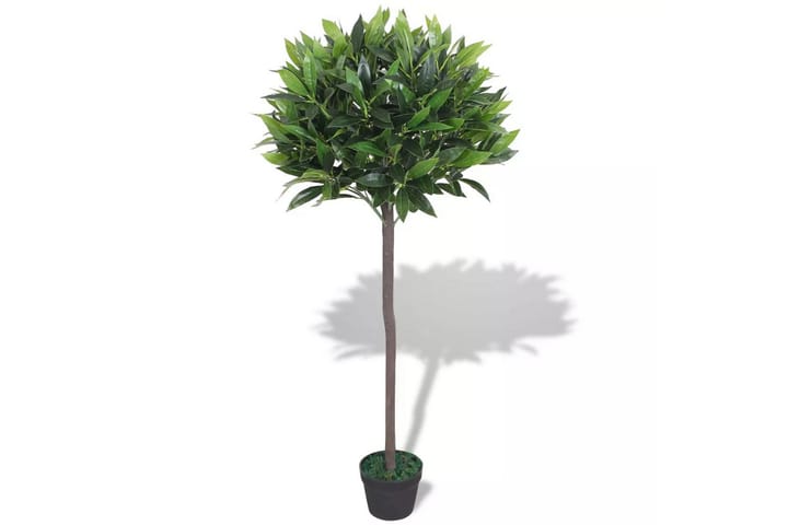 Konstväxt Lagerträd med kruka 125 cm grön - Grön - Inredning - Dekoration & inredningsdetaljer - Konstväxt & plastblommor