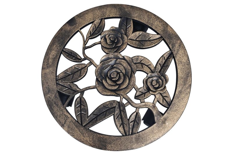Blomvagnar 6 st brons 30 cm plast - Brun - Inredning - Dekoration & inredningsdetaljer - Krukor & ytterkrukor - Utomhuskruka